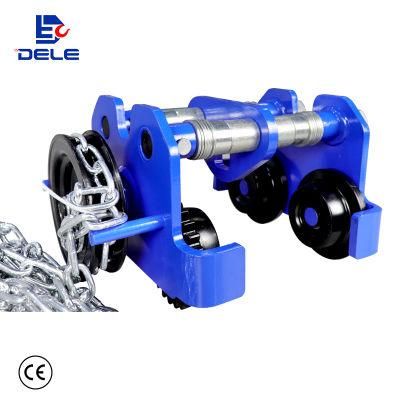 10ton 3 Meter Geared Trolley for Manual Chain Hoist