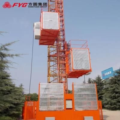 2t Lifting Speed 0-43m/Min Construction Elevator