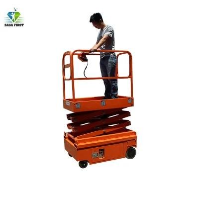 Manually Moving Electric Hydraulic Trailer Mounted Scissor Lift