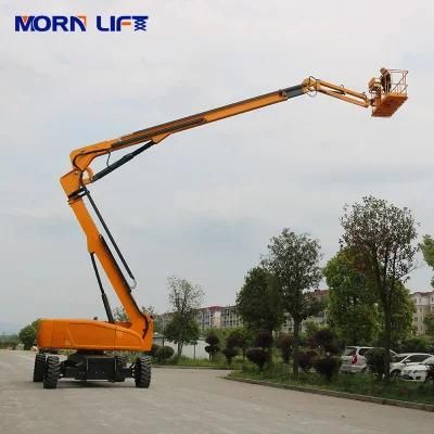 30m Hydraulic Articulated Diesel Boom Man Lift Cherry Picker