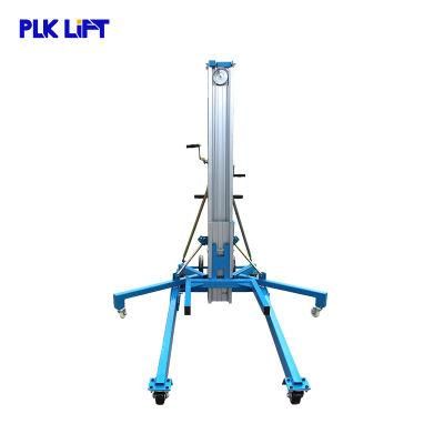 High Quality Manual Aluminum Alloy Work Platform Lift