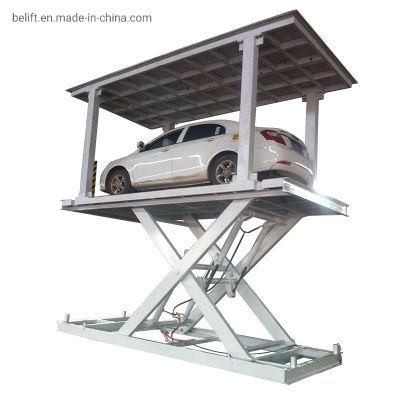 Heavy Duty Customized 3ton Car Parking Scissor Lift Platform