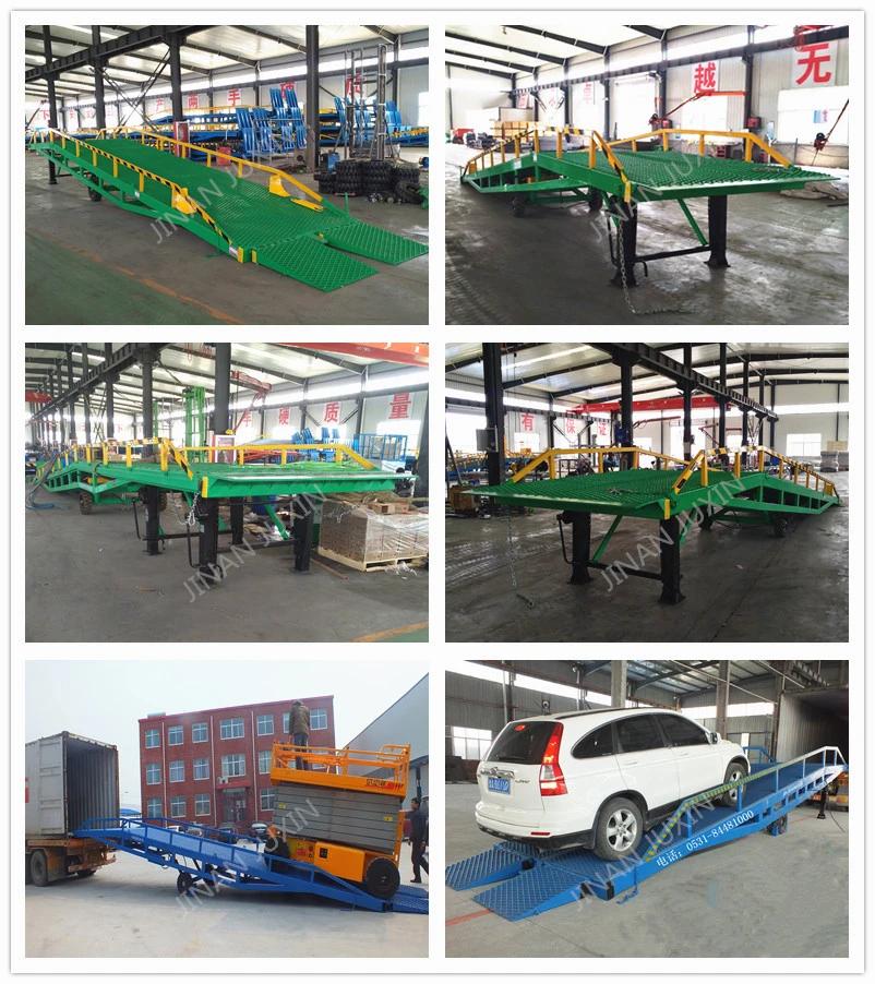 Warehouse Truck Loading Unloading Bay Container Lift Ramps Working Platform with CE Certificate