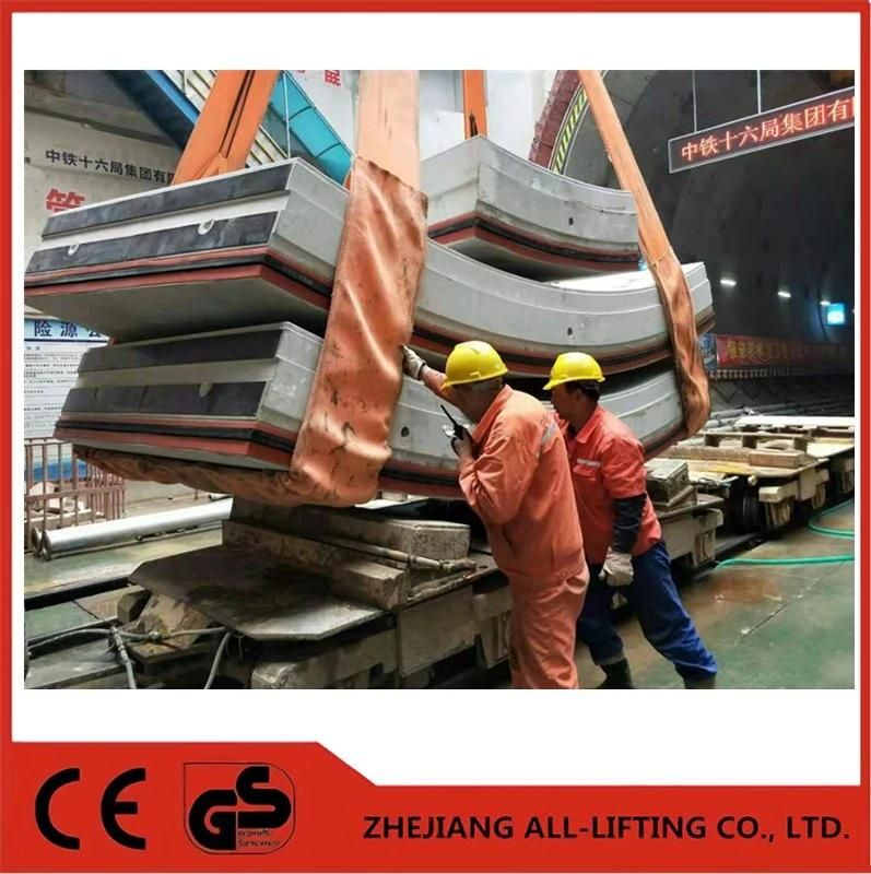 10t Double Flat Lifting Polyester Webbing Sling Sf7: 1