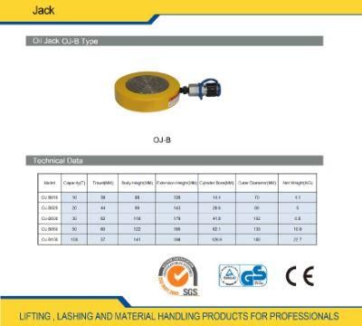 Hydraulic Mini Lifting Jacks 10 Ton - 100 Ton