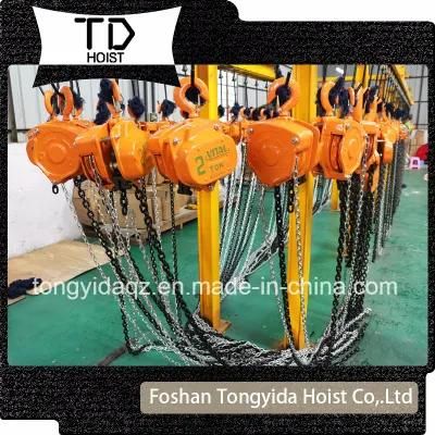 High Quality 1ton 2ton 3meters Vital Brand Manual Chain Pulley Block Chain Lever Hoist Construction Equipment