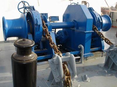 Industrial Pulling Application 20 Ton Hydraulic Winch with 500m Wire Rope