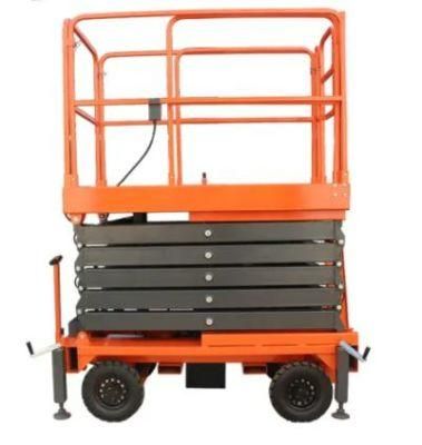 6m 10m 18m Electric Mobile Aerial Working Platform Scissor Lift for Sale