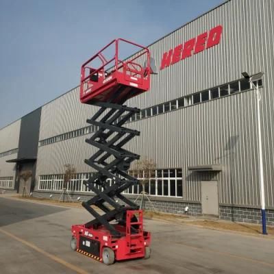 Electric Track Crawler Scissor Lift Man Lift Diesel Electric Hydraulic Tracked Scissor Lift