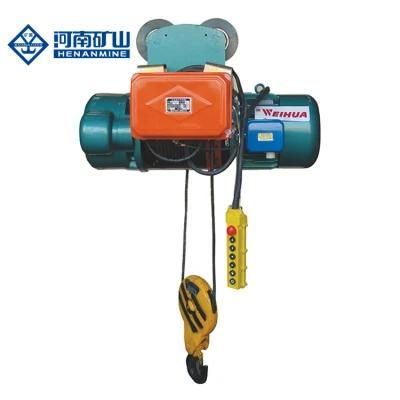1~20 Ton Wireless Romote Control Wire Rope Electric Hoist
