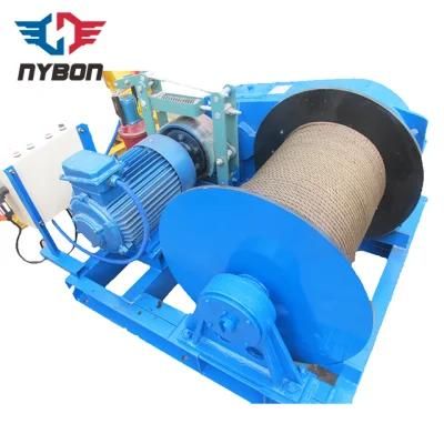 Jm Slow Speed 10 Ton Electric Winch for Workshop Construction or Boat