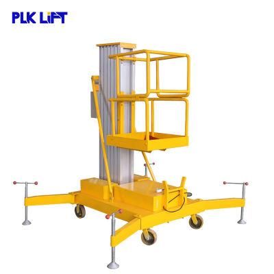 10m Aluminum Alloy Man Lift Inside Maintenance Lift