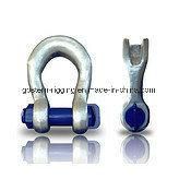 Black Painted Bow Shackle Screw of High Quality