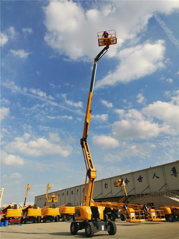 XCMG Official Lifting Equipment 20m Self-Propelled Articulated Boom Lift Machine Xga20K China Electric Towable Boom Lifts for Sale