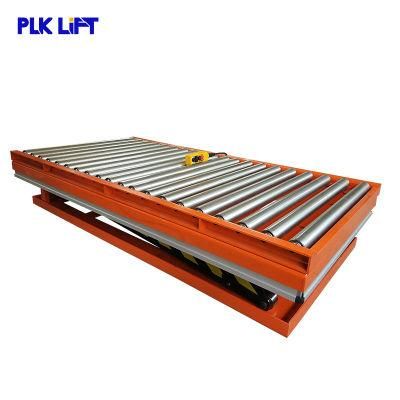 2ton 3ton Hydraulic Roller Scissor Lift Table with CE