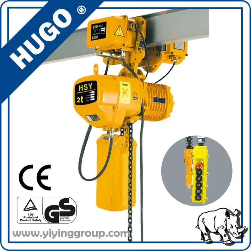 Hsy Electric Construction Chain Hoist, Lifting Equipment Capacity 2tons