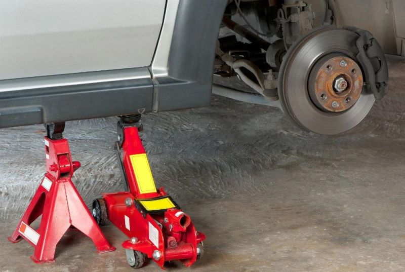 5kg Lifting Range 270-430mm Car/Auto Repair Tools Lifting Jack 2ton Jack Stand in 1 Pair (38120602A)