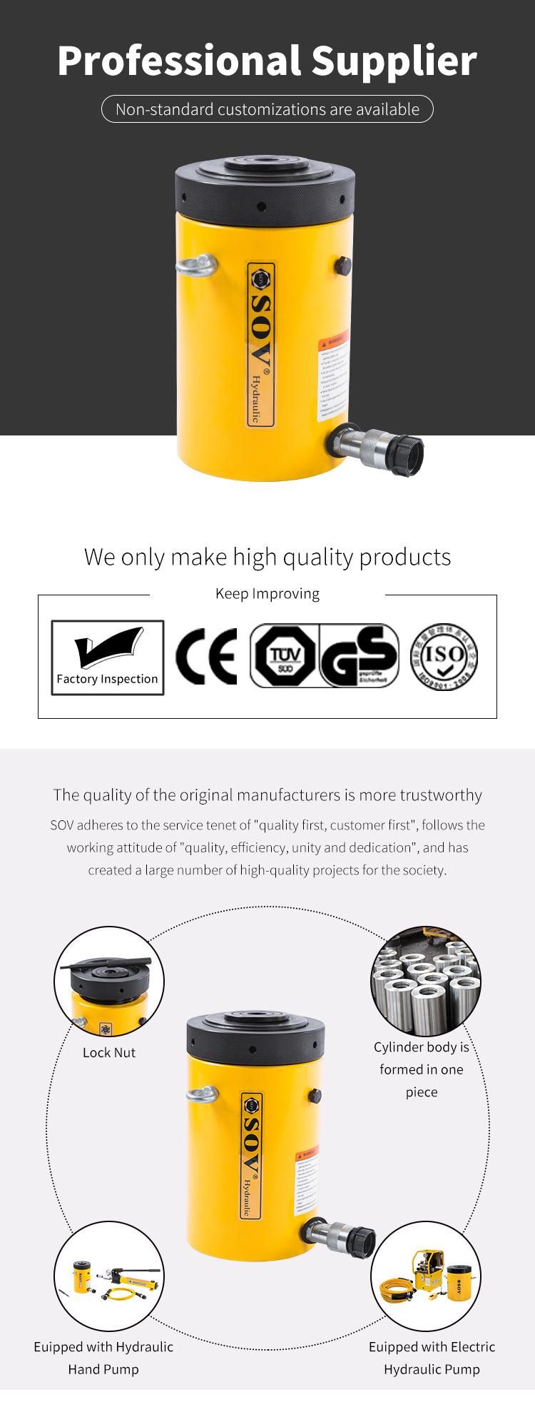 Cll-6002 600 Tons Safety Lock Hydraulic Lifting Jack