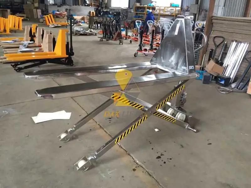 Daxlifter CE Approved Automatic Telescopic Electric Pallet Lift Table