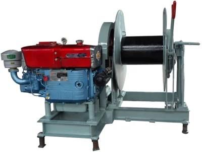 BV/ABS Certificate Hydraulic Anchor Hand Towing Winch Marine Used Diesel Powered Electrical Cable Winches