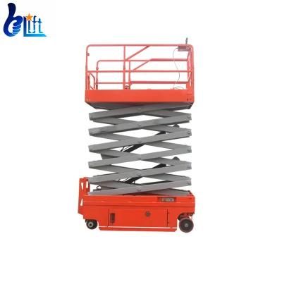 6m 8m Electric Driven Self Propelled Hydraulic Lift Table Mobile Scissor Mini Lift