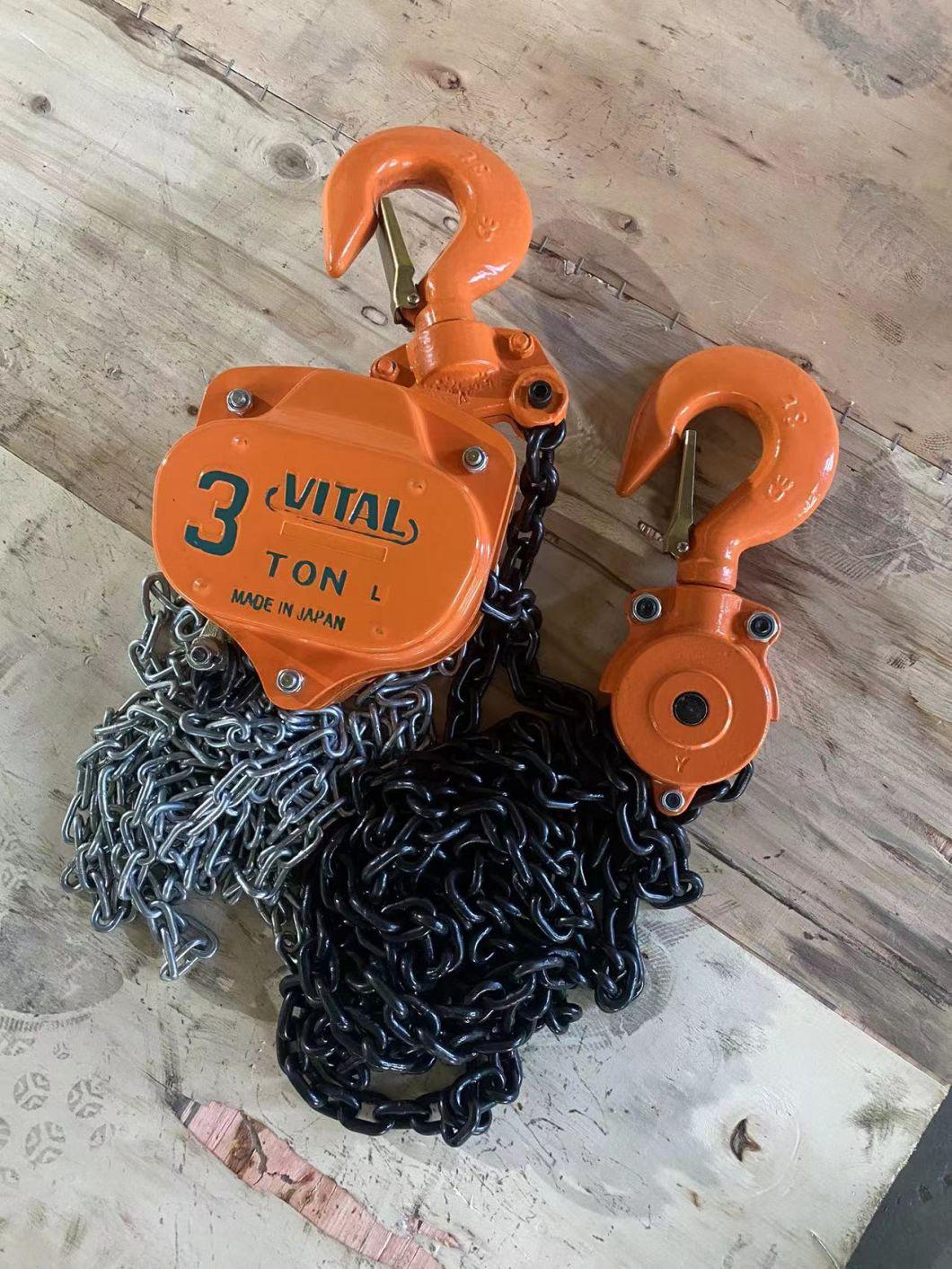 2 Tons Manual Chain Pulley Block Lifting Hoist Manual Chain Pulley Block Hoist Mini Hand Pulling Chain Hoist with Hook Manual Chain Block Hoist with Hook