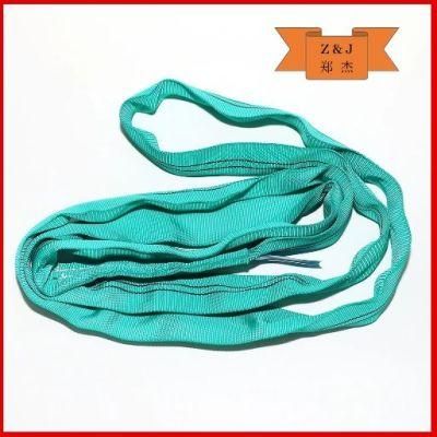 2t Endless Lifting Webbing or Round Sling with High Intensity