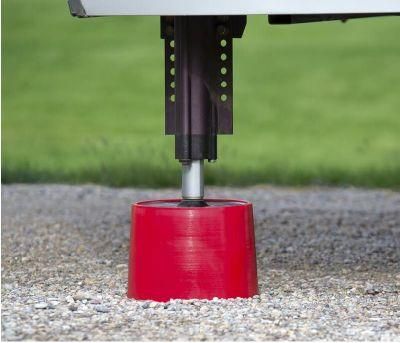 UV Protection HDPE Stackable Trailer Jack Block with Magnets