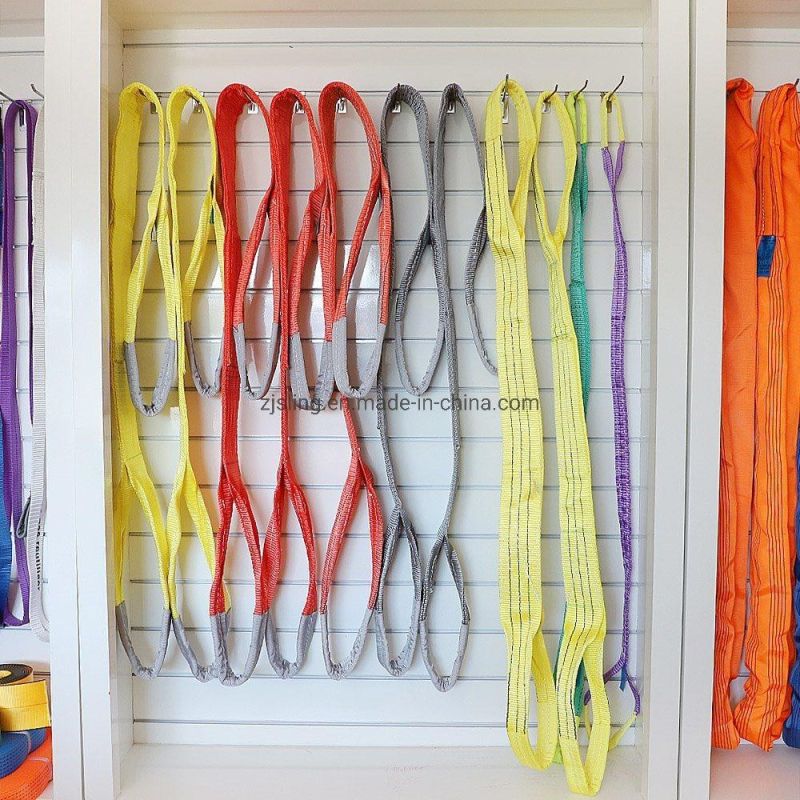 Yellow Colour Flat Webbing Sling