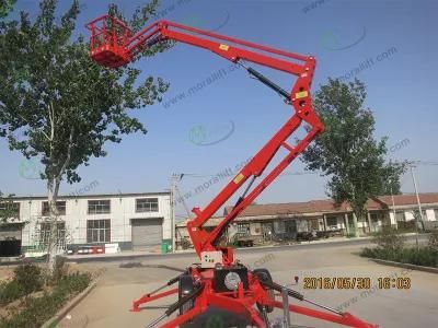 China Towable Hydraulic Articulating Boom Lift