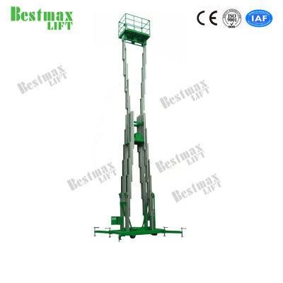 16 Meters Aerial Work Platform Six Mast Vertical Lift