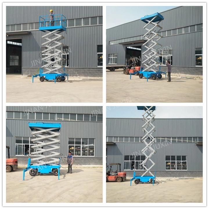 Mobile Car Scissor Lift Harbor Freight with Support Legs