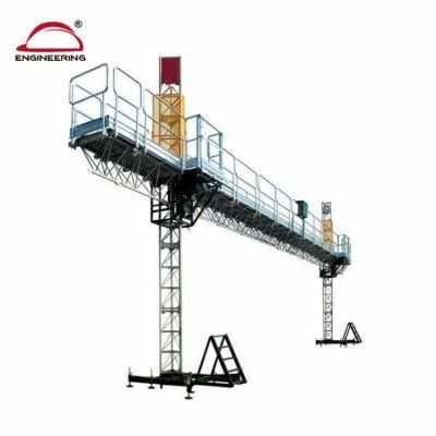 ANSI Standard Mast Climbing Work Platform for Curtain Installation
