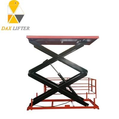 High-Quality Steel Hydraulic Driven Stationary Lift Table with CE ISO