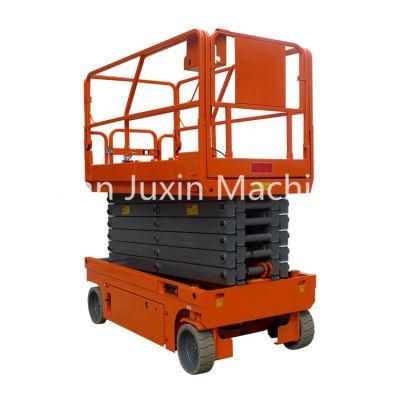 Electric Work Platform Compact Structure Self Propelled Scissor Lift