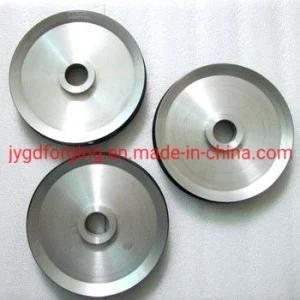 Forged S355 Steel Wire Rope Guide Roller Wheel