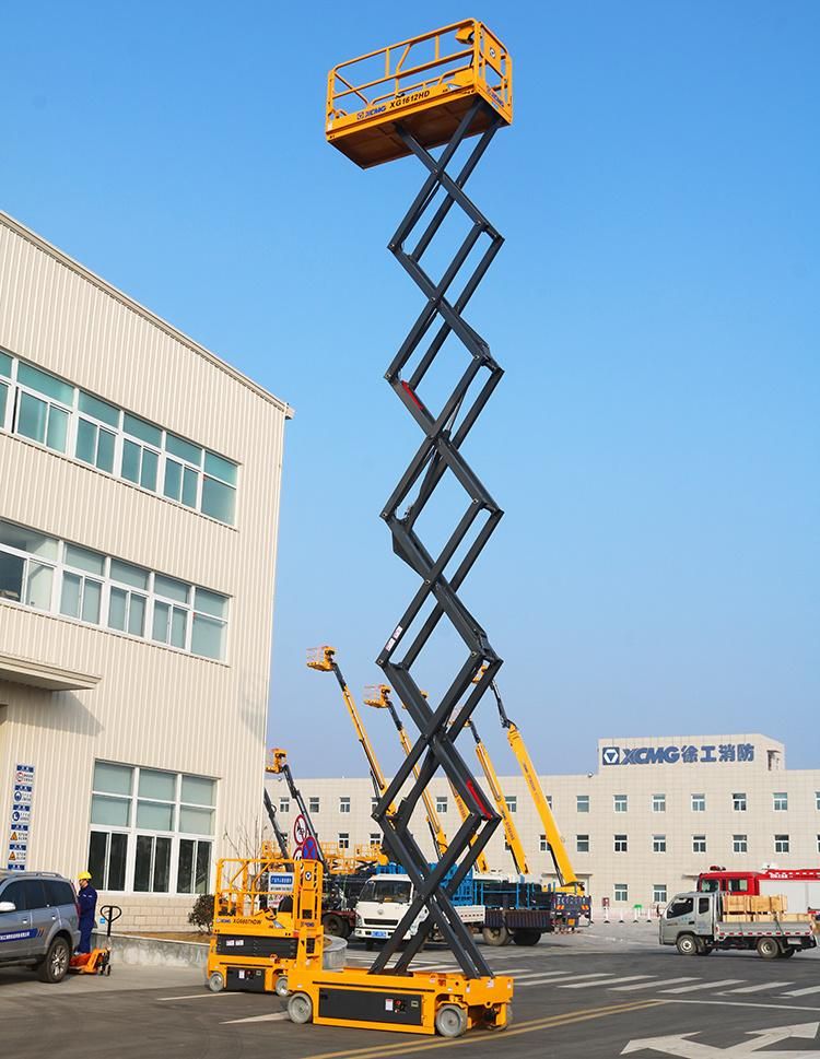 XCMG Official 16m Scissor Lift Table Xg1612HD