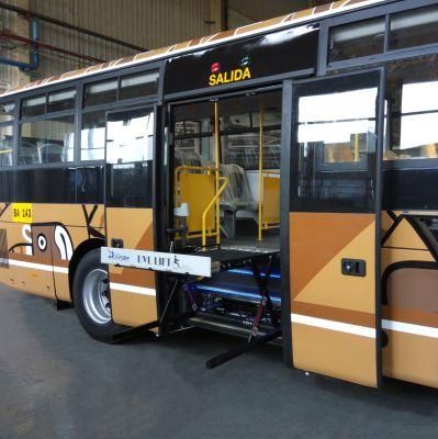 Electric &amp; Hydraulic Scissor Wheelchair Lift Table for Bus (WL-UVL)