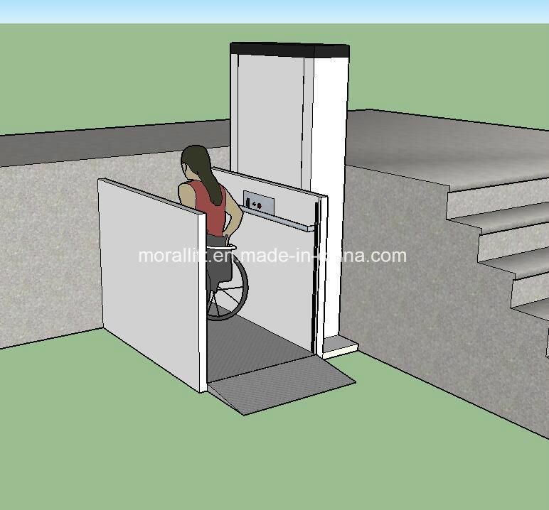 Indoor Residential Villa Disabled Home Elevator
