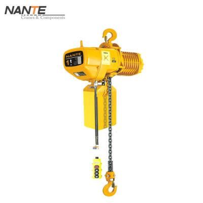 10 Ton Suspension Hook Electric Chain Hoist with Trolley