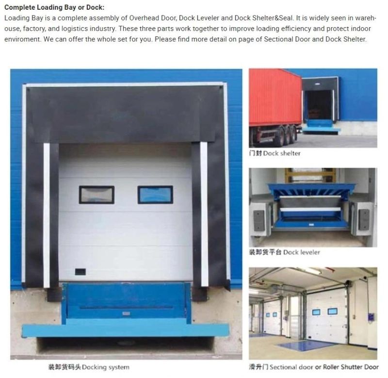 Warehouse Container Loading Platform Board Loading Ramp Hydraulic Dock Leveler