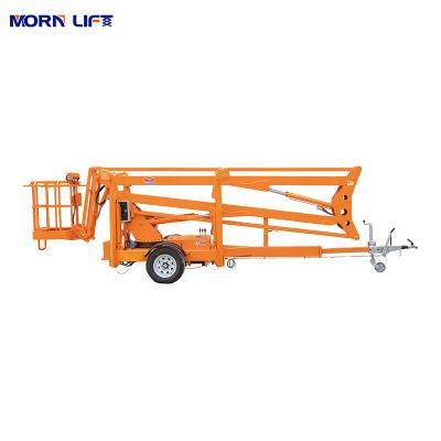 20 M Towable Trailer Mounted Boom Lift Cherry Picker Aerial Work