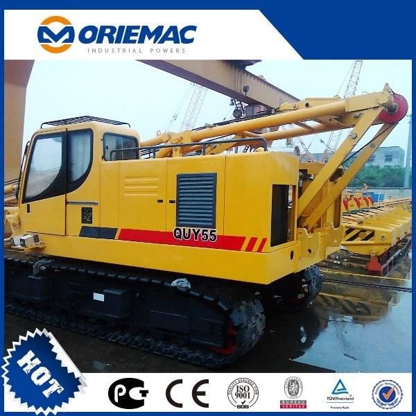 Hoisting Construction Machinery 55 Ton Hydraulic Crawler Crane Xgc55
