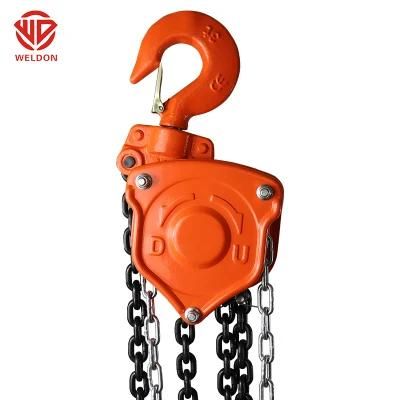 Construction Lift Manual Chain Hoist Block Lift 6m Chain Hoist