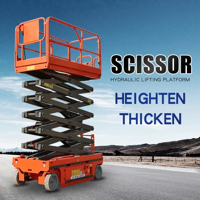 Hot Sale Good Price Shanding Scissor Lift Platform Aluminum Aerial Work Platform Hydraulic Lift Platform