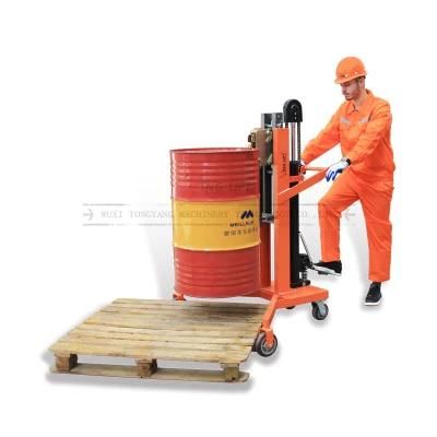 Hot Selling Capacity 450kg Hydraulic Drum Carrier Pallet Truck with Factory Price