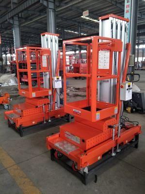 8m Single Masts Lift Hydraulic Aluminium Lift