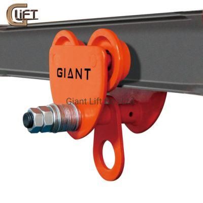 Plain\Geared Beam Trolley for Hoist Hand Push/Hand Pull Trolley 0.5t - 10t High Grade Adjustable Width (GCL\GCT Series)