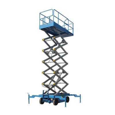 4-18m 2000kg Capacity Construction Mobile Electric Scissor Lift