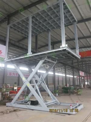 Parking Car Lift Car Scissor Garage Lift